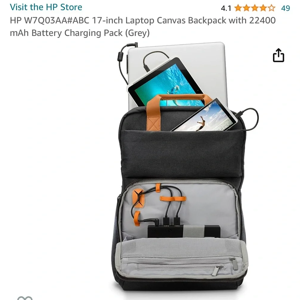 HP PowerUp Backpack